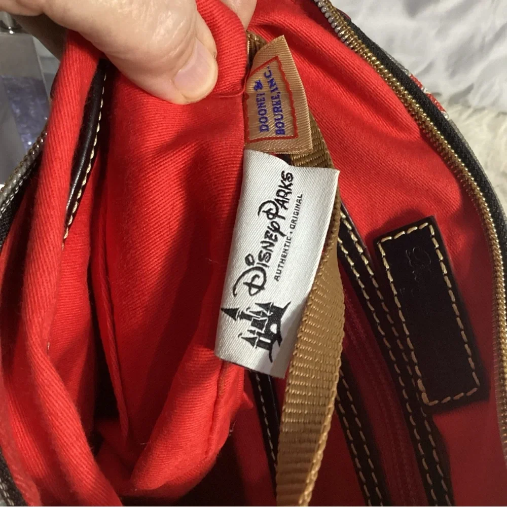 Dooney & Bourke x Disney Mickey Mouse Body Parts Crossbody Shoulder Bag - Picture 9 of 11